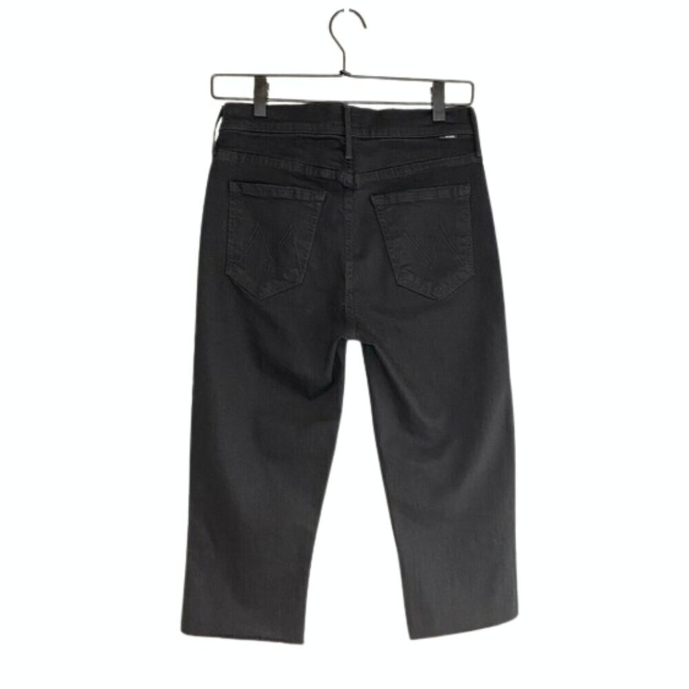 Mother Rascal Knicker Fray High Waisted Capri Jean Sz 31 - Picture 6 of 9